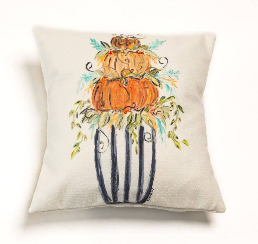 Bridgett's Harvest Pumpkin Planter 1 Pillow