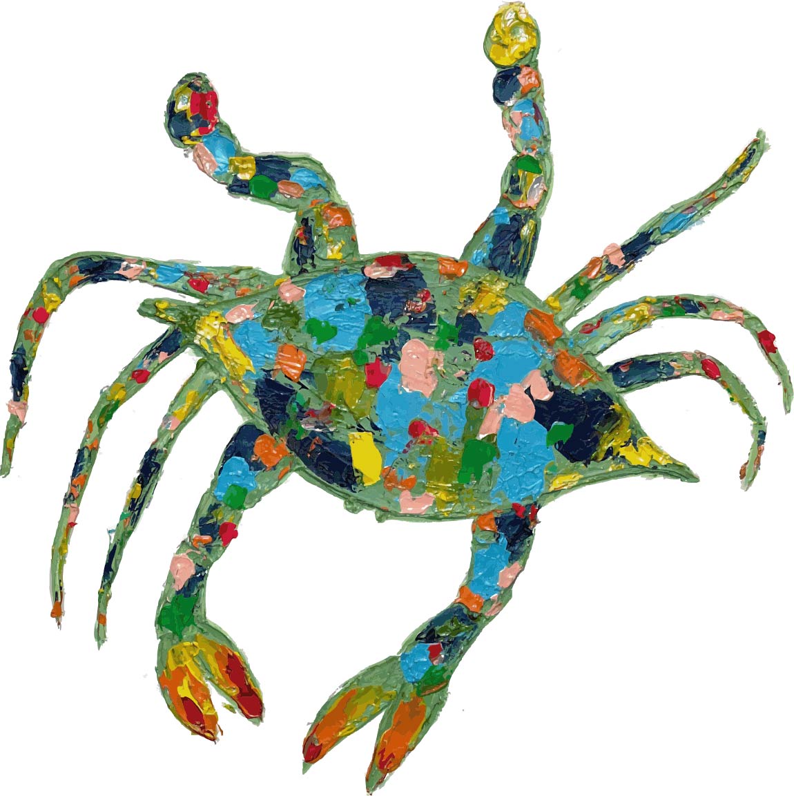 "Colorful Crab" on Square Swap