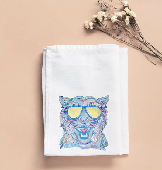 FUN WILDCAT TEA TOWEL