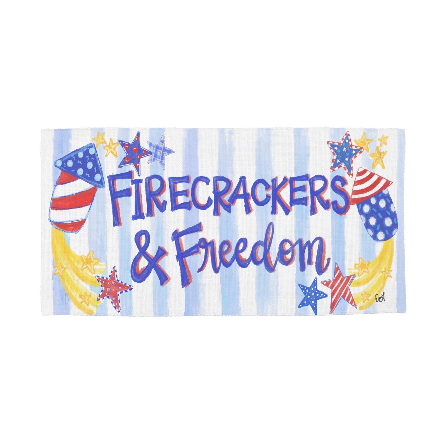 Firecrackers and Freedom Pillow Swap