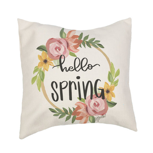 Hello Spring Pillow