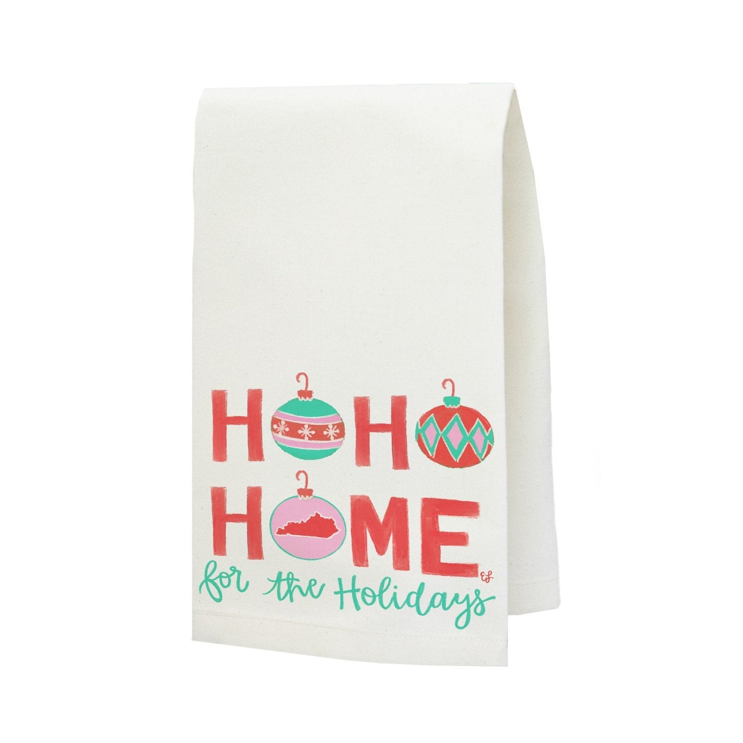 Ho Ho Home Kentucky Tea Towel