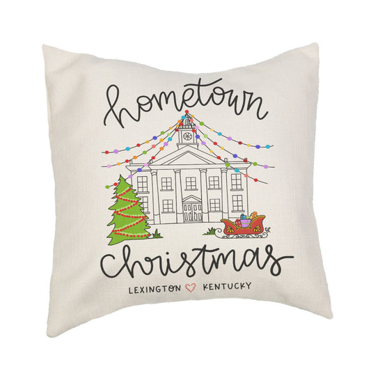 Hometown Christmas Pillow