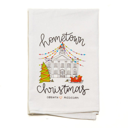 Hometown Christmas Tea Towel