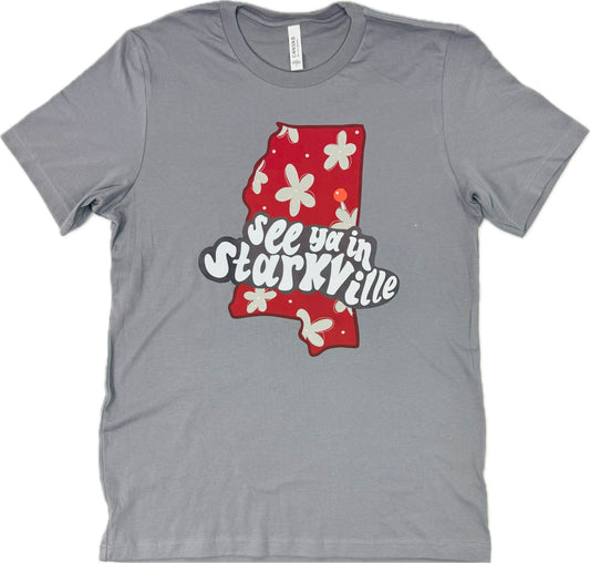 FRESH PRINT SHIRT STARKVILLE S/S SHIRT