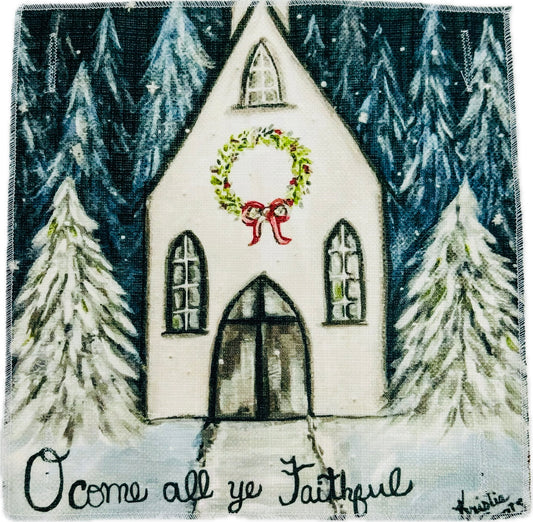 KRISTIE'S O COME ALL YE FAITHFUL SQUARE SWAP