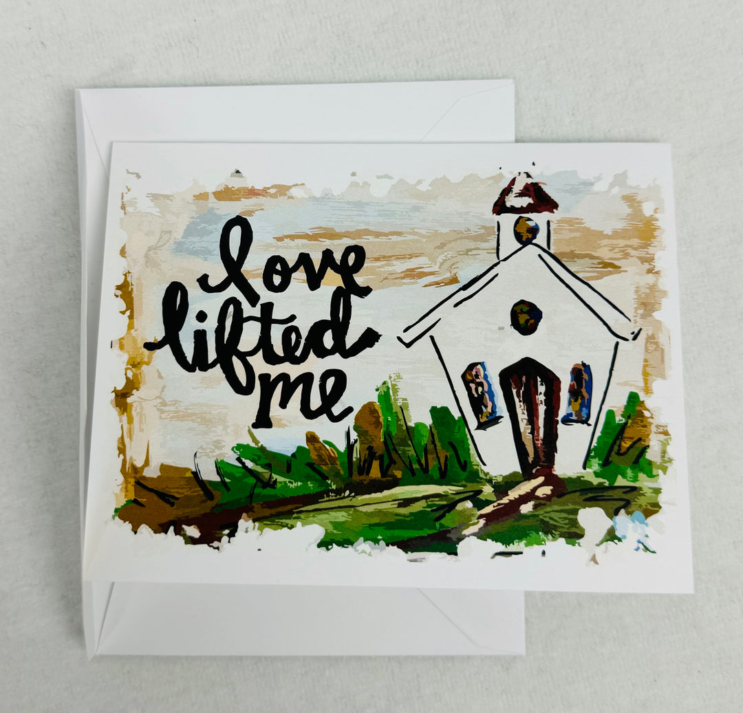 JENNIE'S LOVE LIFTED ME NOTE CARD SET OF SIX