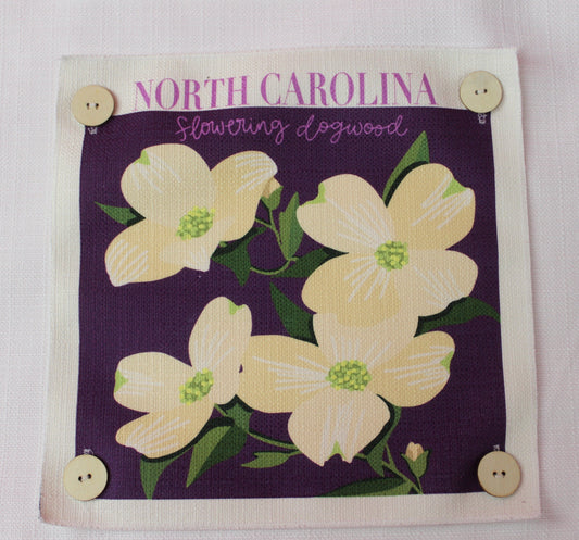 "State Flower North Carolina" on Square Swap