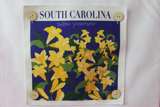 "State Flower South Carolina" on Square Swap