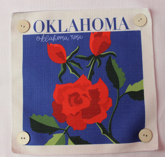 "State Flower Oklahoma" on Square Swap