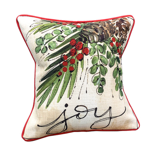 Joy Holly Pillow