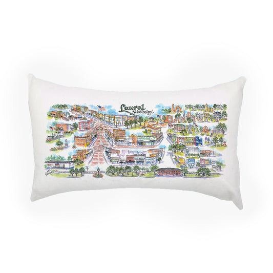 Laurel - Mississippi Pillow