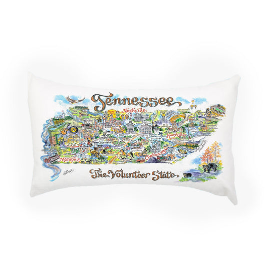 Linda State Tennessee Pillow