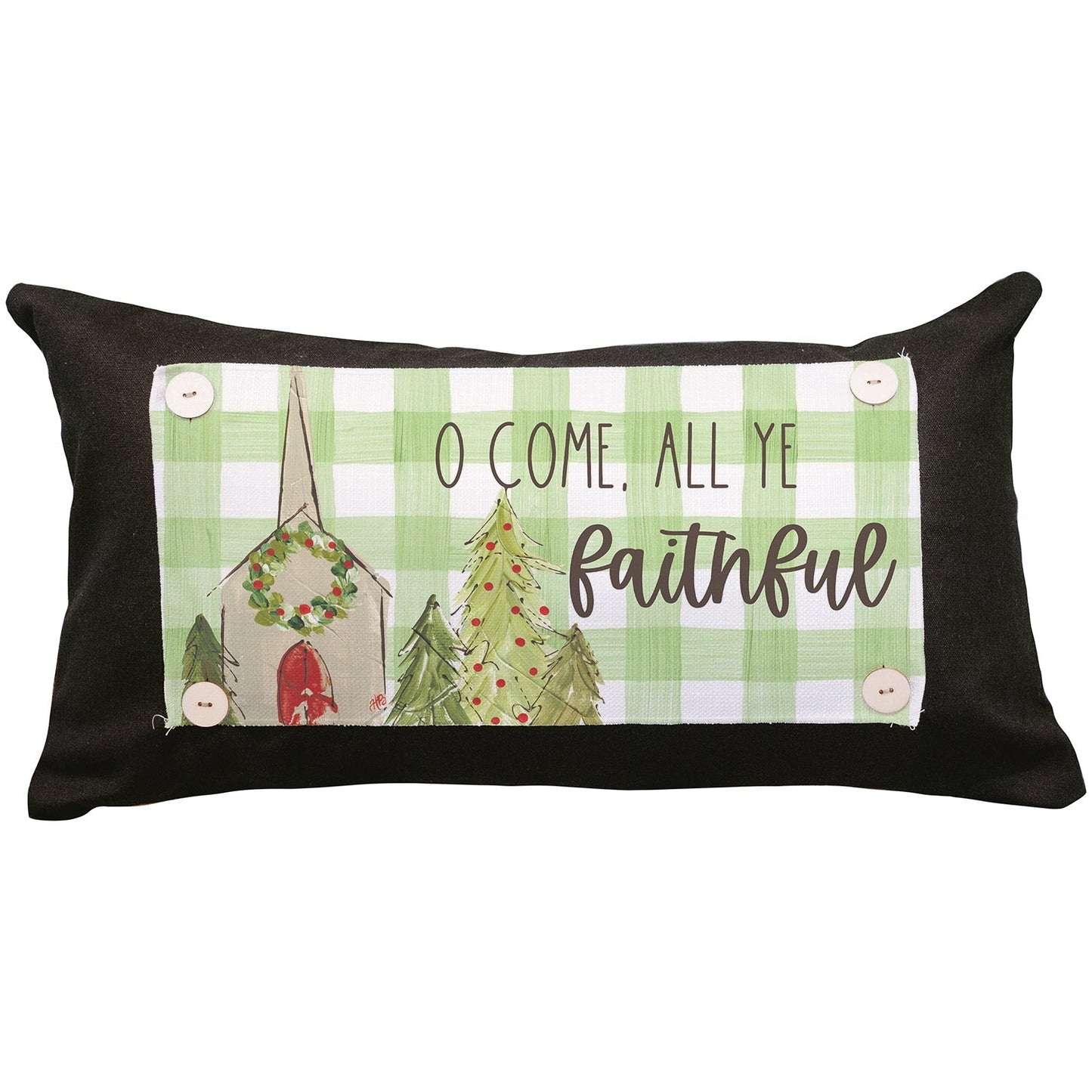 O Come All Ye Faithful Pillow Swap