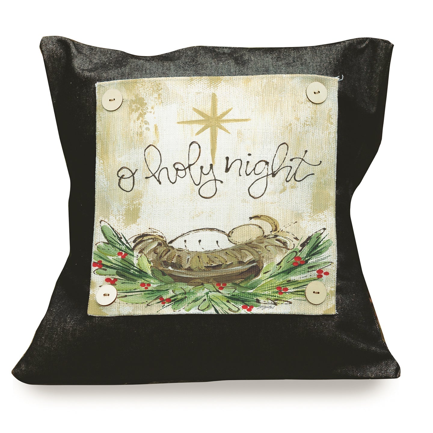 Oh Holy Night Pillow Swap