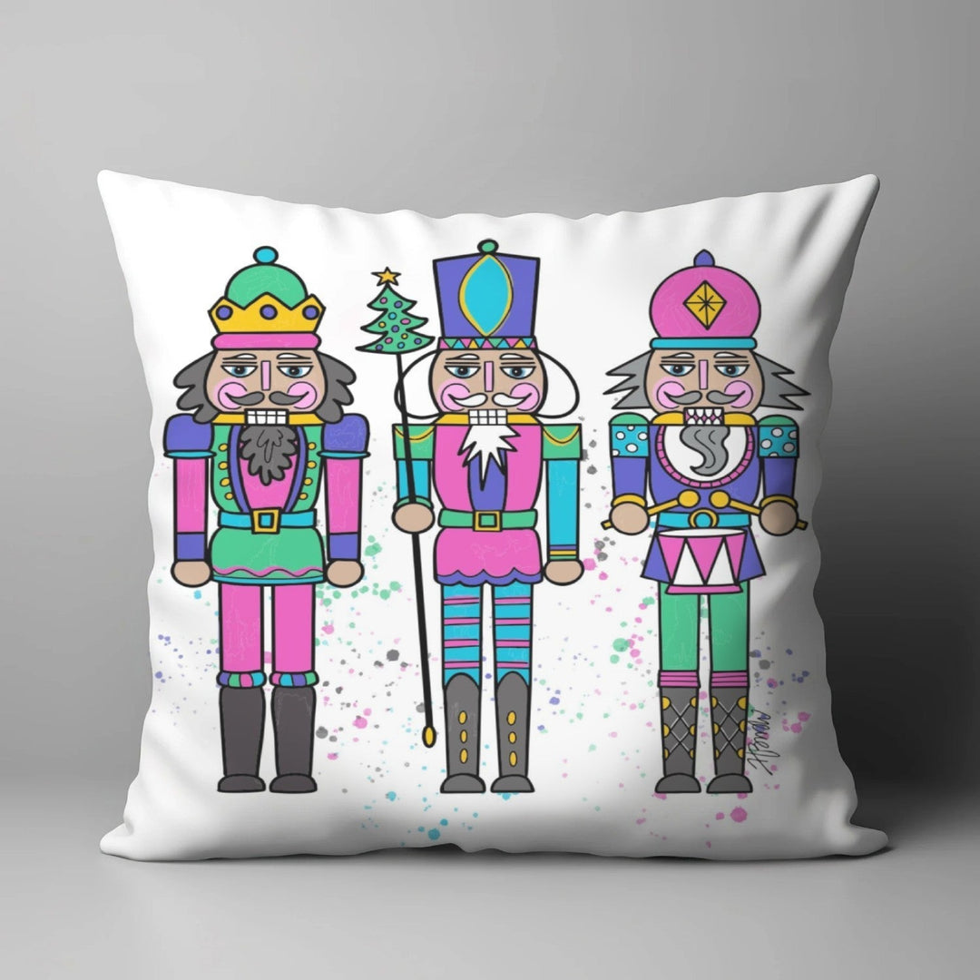 Haley's Colorful Nutcrackers Pillow