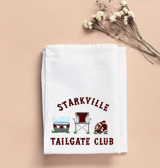 TAILGATE CLUB STARKVILLE TEA TOWEL