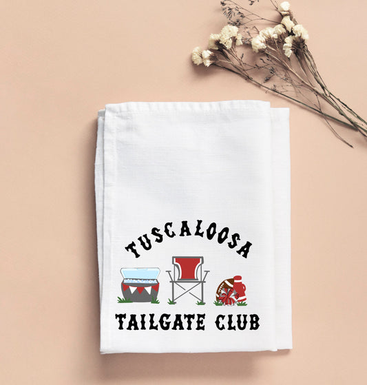 TAILGATE CLUB TUSCALOOSA TEA TOWEL