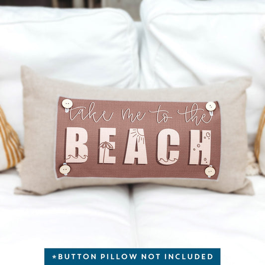 Take Me to the Beach Pillow Swap