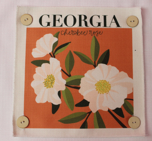 "State Flower Georgia" on Square Swap