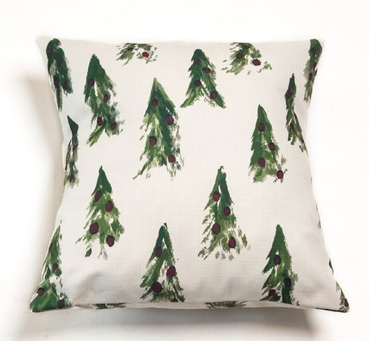 Traditional Trees Pillow