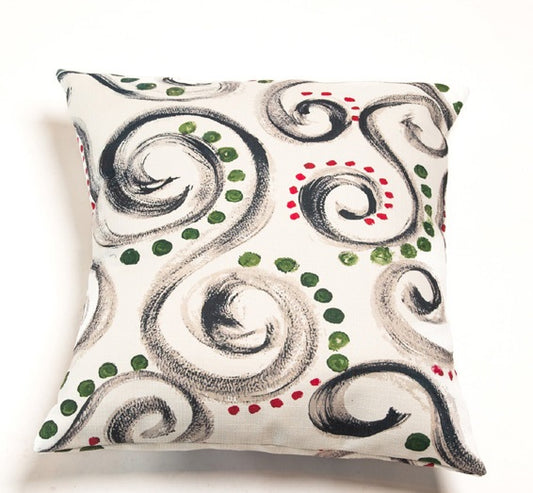 Traditional Swirl Pillow